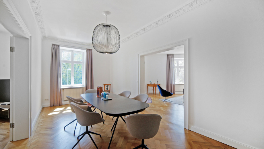 Eine Altbauwohnung in Schwabing / München