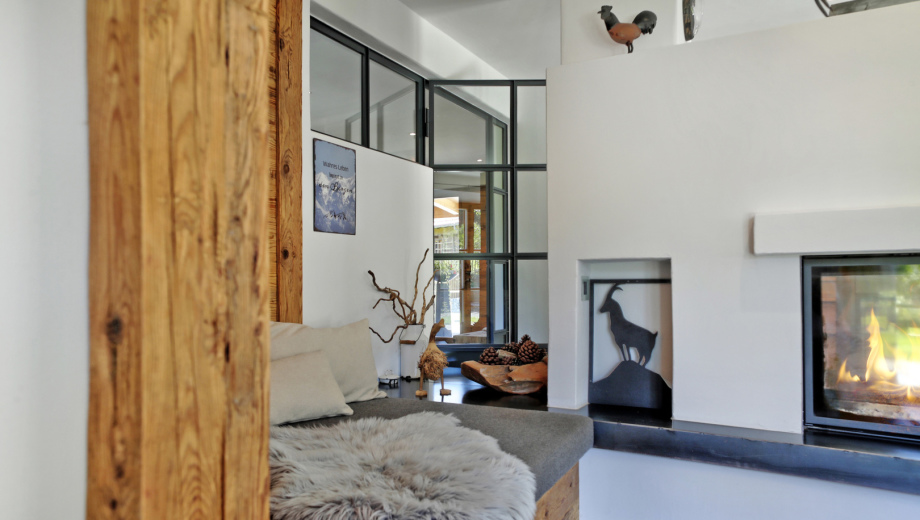 Ansicht einer Landhausvilla in Reit im Winkl.